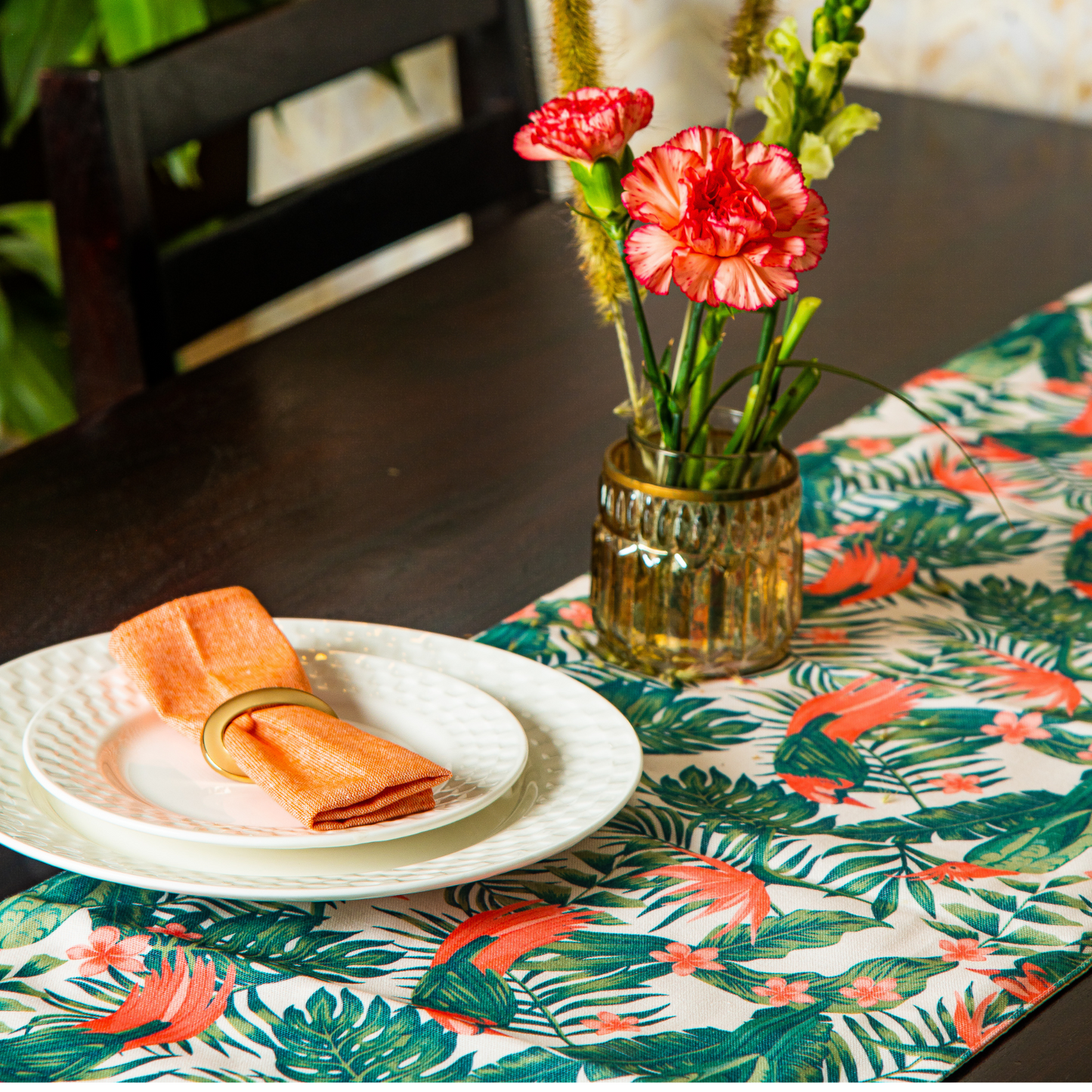 Table Runner - Tropical Printed