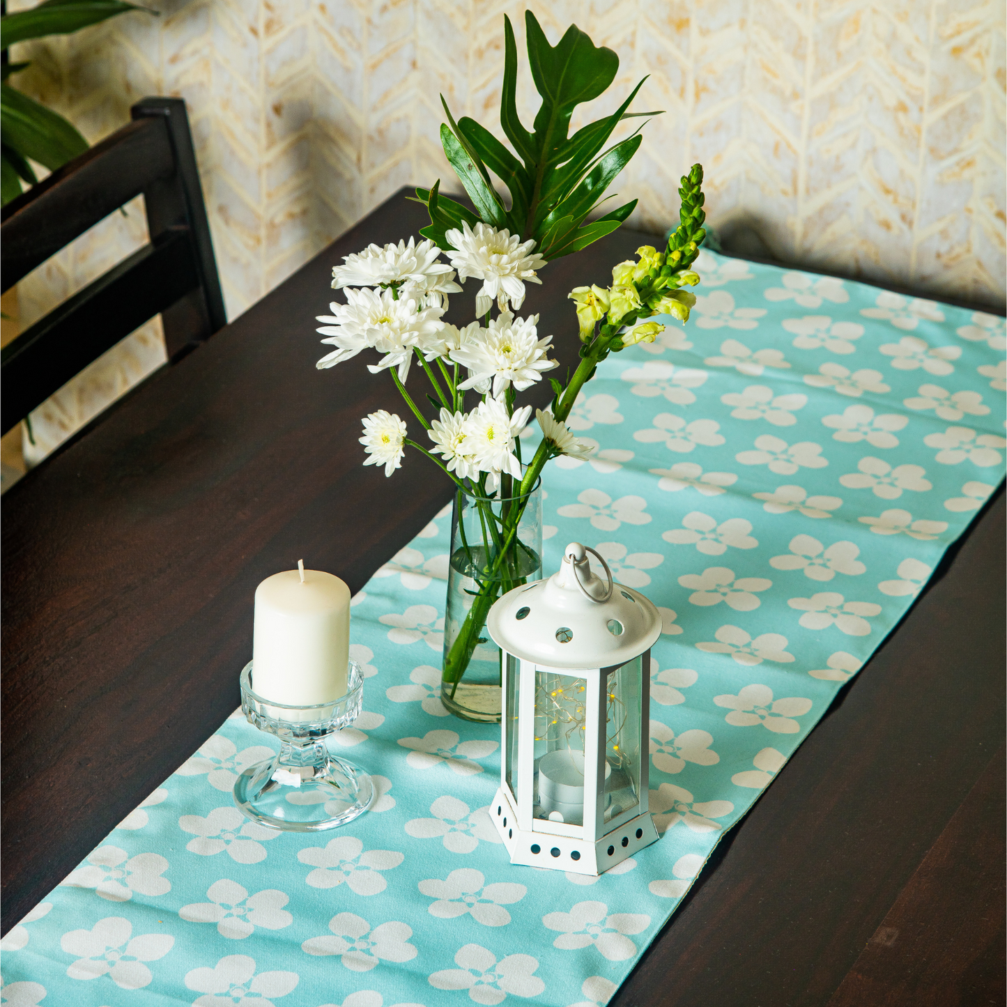 Table Runner - Cotton - Floral