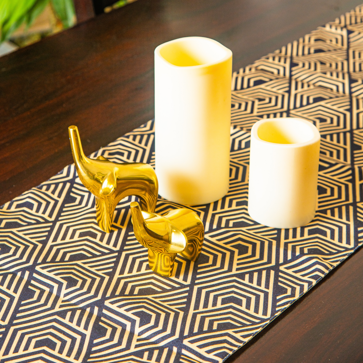 Table Runner - Geometric Printed